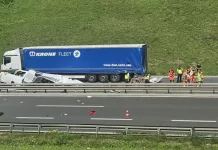 Teška nesreća na autocesti Maribor-Ljubljana, pet osoba je poginulo