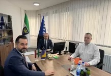 Ministar Jasmin Čajić i direktor INZ Zenica Muamer Mandra razgovarali o zajedničkoj saradnji i projektima